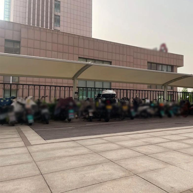 武汉膜结构电动车棚