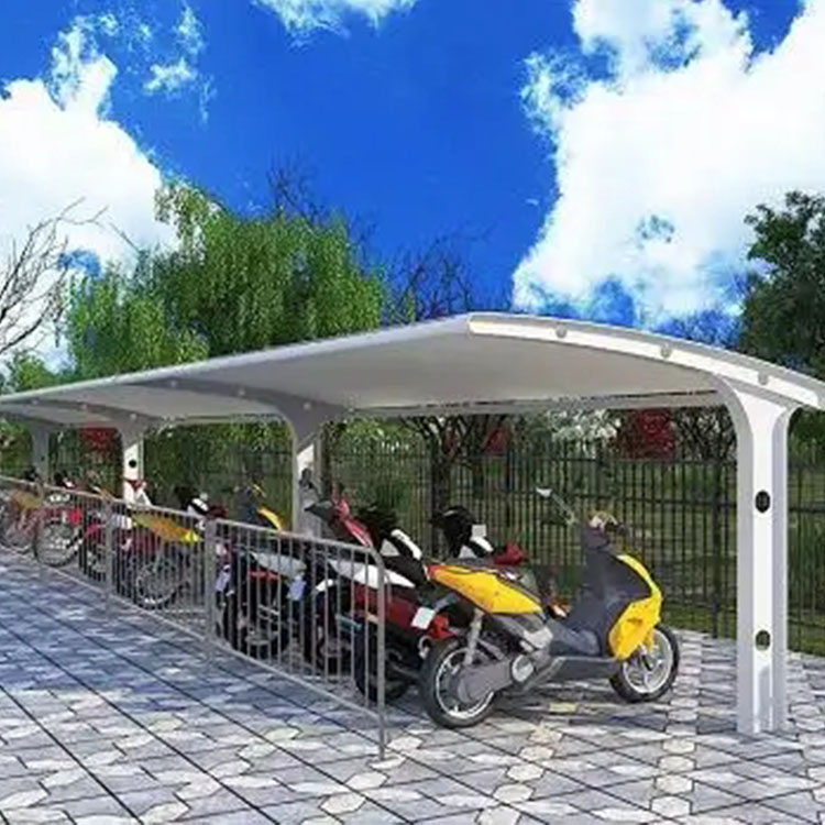 武汉膜结构电动车棚